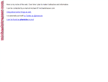 Tablet Screenshot of michaelstrasser.com